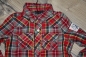 Preview: IKKS garcon Army Ethnik checked shirt rouge fonce
