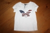 Preview: IKKS cargo butterfly tee blanc