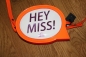Preview: IKKS city couleur pochette/little bag "HEY MISS" orange fluo