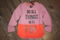 Preview: Sorry4theMess colorblock longsleeve peach princess pink-orange ---size 14y left only---
