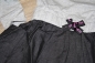 Preview: Sorry4theMess Materialmix-Kleid game over black