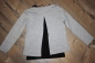 Preview: Sorry4theMess 2in1 top melange grey again-black ---size 8y left only---