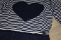 Preview: IKKS cargo Feinstrick-Pullover marine rayé