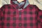 Preview: Sorry4theMess kariertes Holzfäller-Hemd geek red