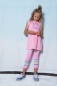 Preview: Mim-Pi Happy Kurzarm-Sweatkleid pink