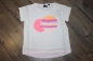 Preview: IKKS exclusive pretty color 3-D t-shirt blanc casse