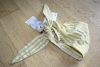 Preview: Mijn Haarband Edith yellow/white plaid