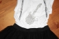Preview: IKKS city black jerseydress with tulle skirt noir ---size 14y left only---