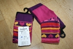 Preview: DeSigual Herz Strumpfhose Leotardos Udalaitz lila flandes