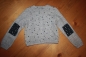 Preview: IKKS Trendy White Ethnic sweatshirt Peace gris chiné
