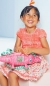 Preview: Oilily fabricmix dress Dottie minimal check orange