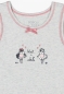 Preview: boboli underwear girls Doppelpack Trägerhemdchen "sheeps" grey