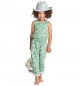 Preview: Room Seven® Jumpsuit/Overall/Einteiler Oopsy leaves print light green