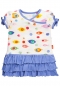 Preview: Oilily jerseydress Trippletail aop fish combi white
