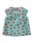 Preview: Oilily sleeveless blouse cherry dots blue