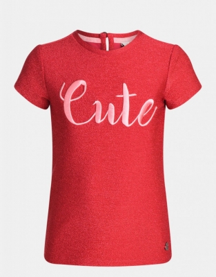 Jill T-Shirt Teen "Cute" persian red