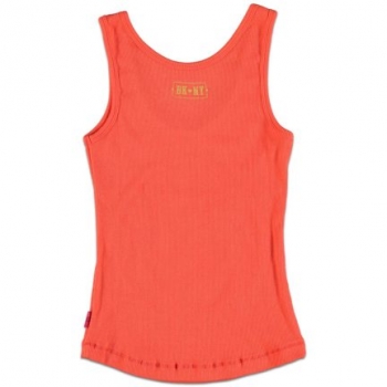 Rags Industry rib singlet Belmont strawberry