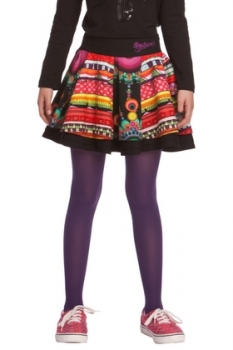 DeSigual Bahnen-Lagenrock Maui negro ---nur noch Größe 122/128---
