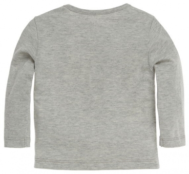 noppies baby boy longsleeve Luc "Canoe" grey melange