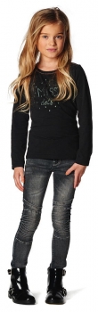 noppies kids girl schmale Biker-Jeanshose Clarion black