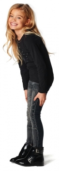noppies kids girl schmale Biker-Jeanshose Clarion black