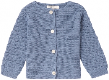 noppies baby girl knitted cardigan Eugene lilac