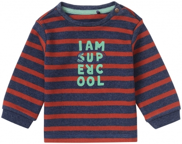 noppies baby boy Ringel-Sweater Harvard indigo blue melange