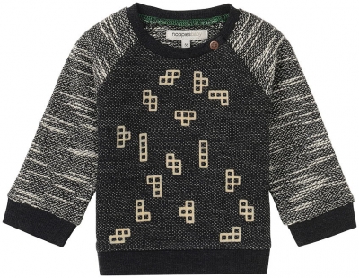 noppies baby boy Sweater Imperia charcoal melange