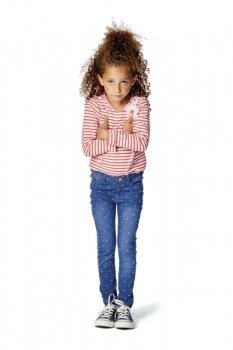 Preview: noppies kids girl Ringel-Langarmshirt Ensley coral
