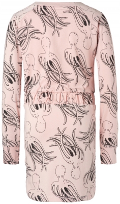 NOP girls Langarm-Sweatkleid Kearny aop pink