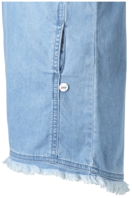 NOP girls Kurzarm-Jeanskleid Orland blue denim