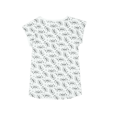 boboli sleepwear girls shorty/pyjama blanco