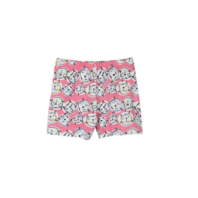 boboli sleepwear girls shorty/pyjama "Meow" flamingo