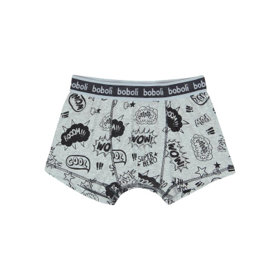 boboli underwear boys Dreierpack Boxershorts "Super Hero" grau