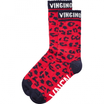 Vingino pack of 2 socks Verlie red lollipop