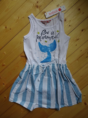 boboli Kids Girls Meerjungfrauen Sommerkleid "Be a Mermaid"