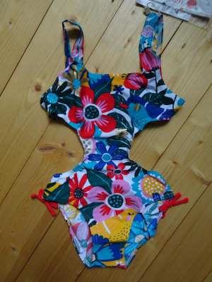 Boboli Swimwear Girls Badeanzug flower power