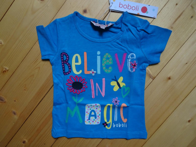 Boboli Kleinkind/Layette Girls T-Shirt "Believe In Magic"
