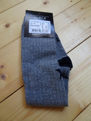 Preview: Like FLO Kniestrümpfe grey melee