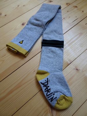 moodstreet Darlin Strumpfhose sporty stripes grey melee