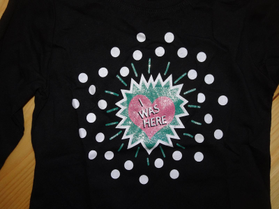 Jill Chyva Langarmshirt "I was here" black