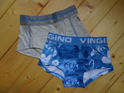 Vingino 2-pack Unterhöschen/Hipster/Shorties Oohlala denim blue