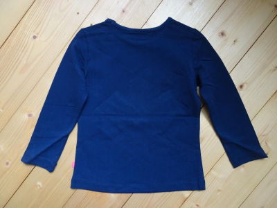 Someone Pferdchen Langarmshirt Horses dark blue