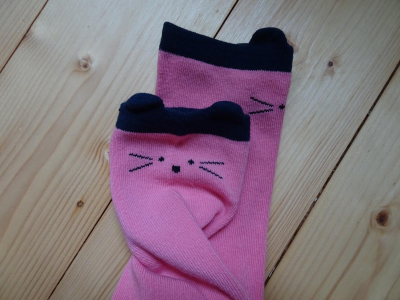 Someone Kätzchen Kniestrümpfe Cato pink