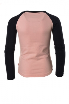 Like FLO Raglan-Langarmshirt "HEY" blossom