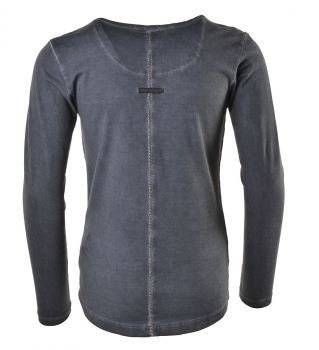 Like FLO Langarmshirt "Nieten-Sterne" petrol melee