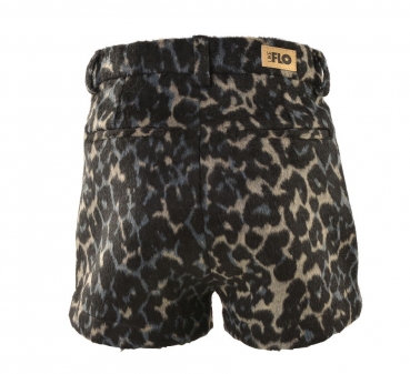 Like FLO Shorts hairy molskin animal petrol melee
