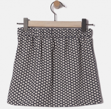 IKKS Pow Party star skirt navy