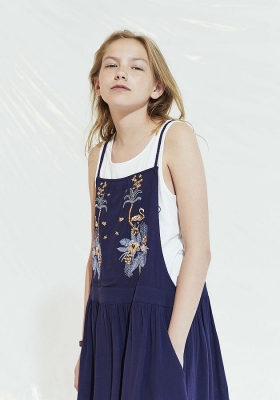 WAY by IKKS Malibu 2in1 Kleid bleu