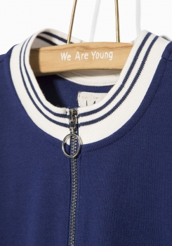 Preview: WAY by IKKS Pop Rock Polo-Kleid bleu moyen